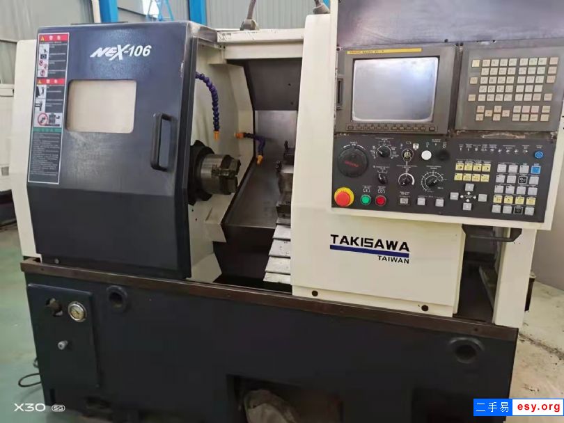 转让二手龙泽NEX-106斜身车6寸液压卡盘