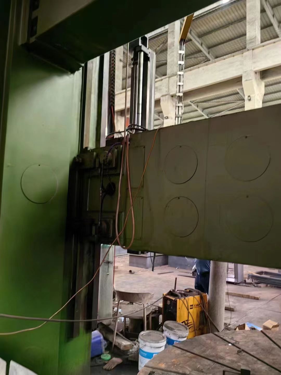 转让二手恒升CQ5240数控立式车床工作台转速40