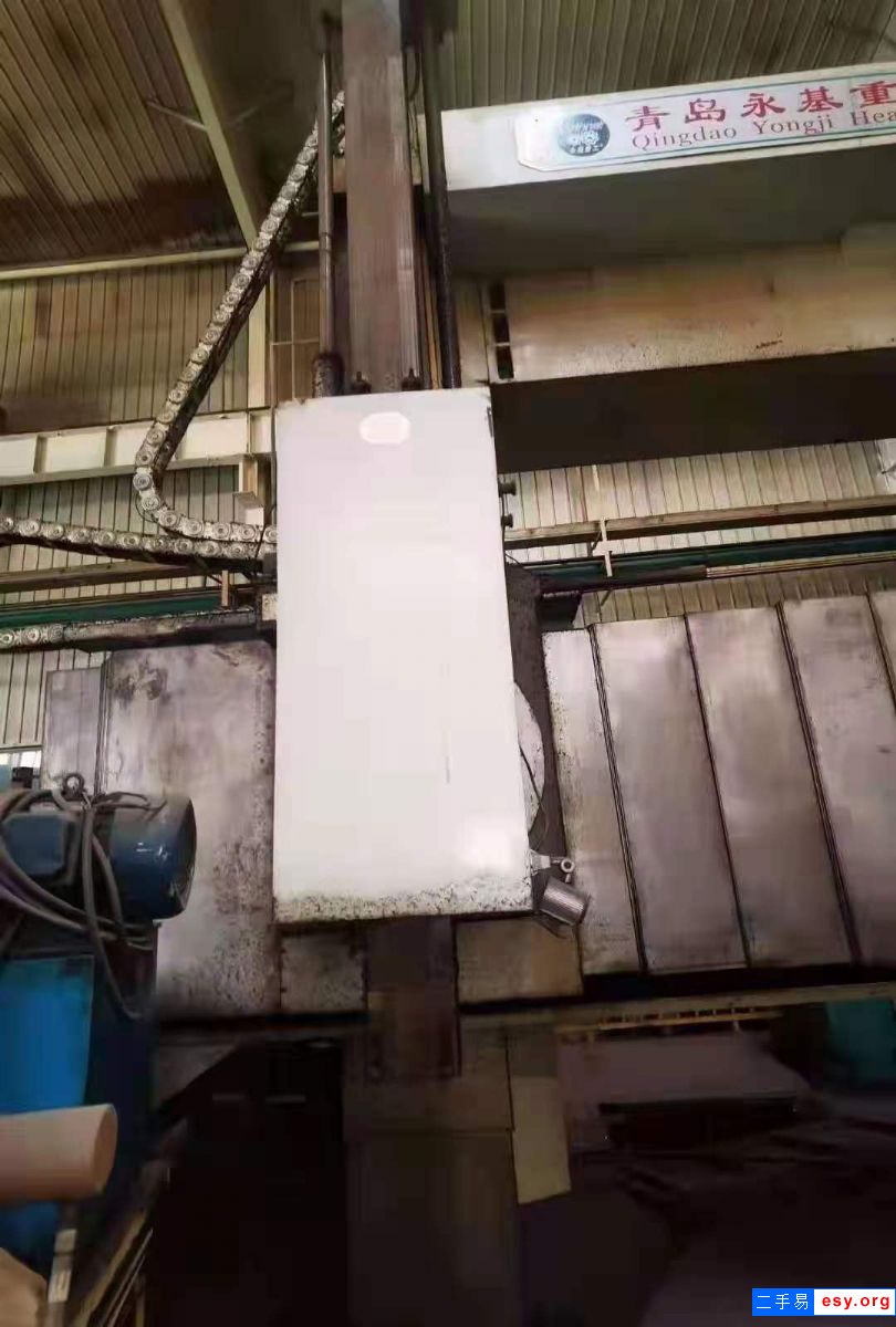 出售二手青岛永基DVT5米立式车床二手立车二手车床