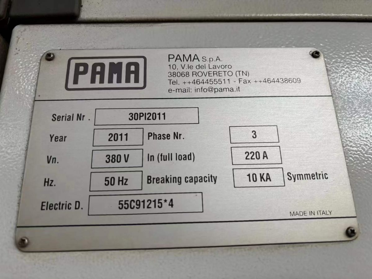 处理二手帕玛PAMA160数控落地镗铣主电机功率46