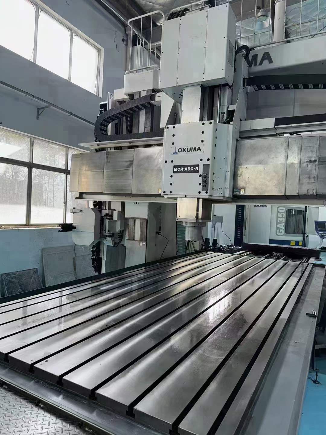 出售二手大隈MCR-A5C-R龙门加工中心W轴伸出1000