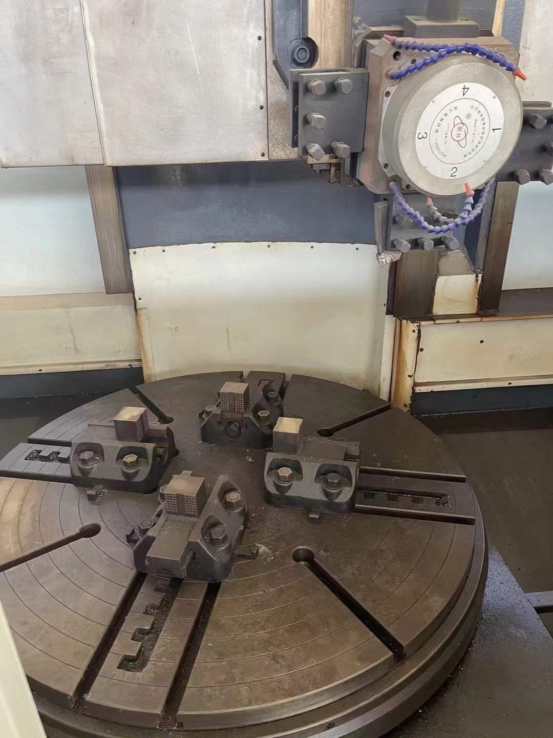 处理二手成功CK5116G数控立式车床车削直径1.6米