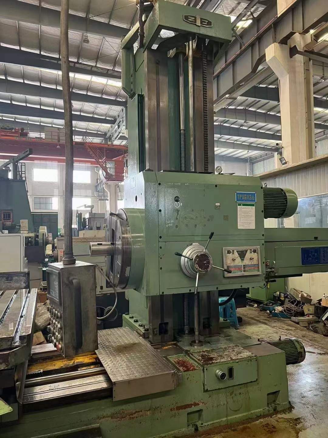 处理二手中捷TPX6113-2卧式铣镗床主电机功率15