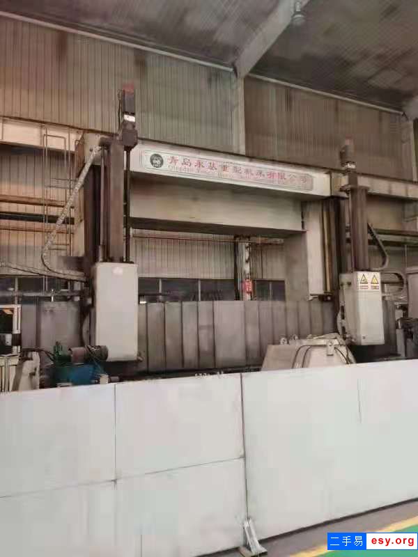 出售二手青岛永基DVT5米立式车床二手立车二手车床