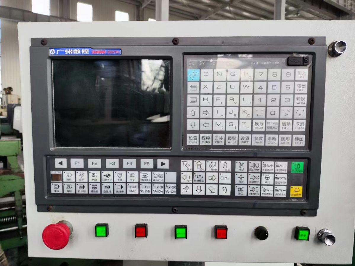 转让二手星火CW61160x1.5米数控卧式车床回转直径1.6米