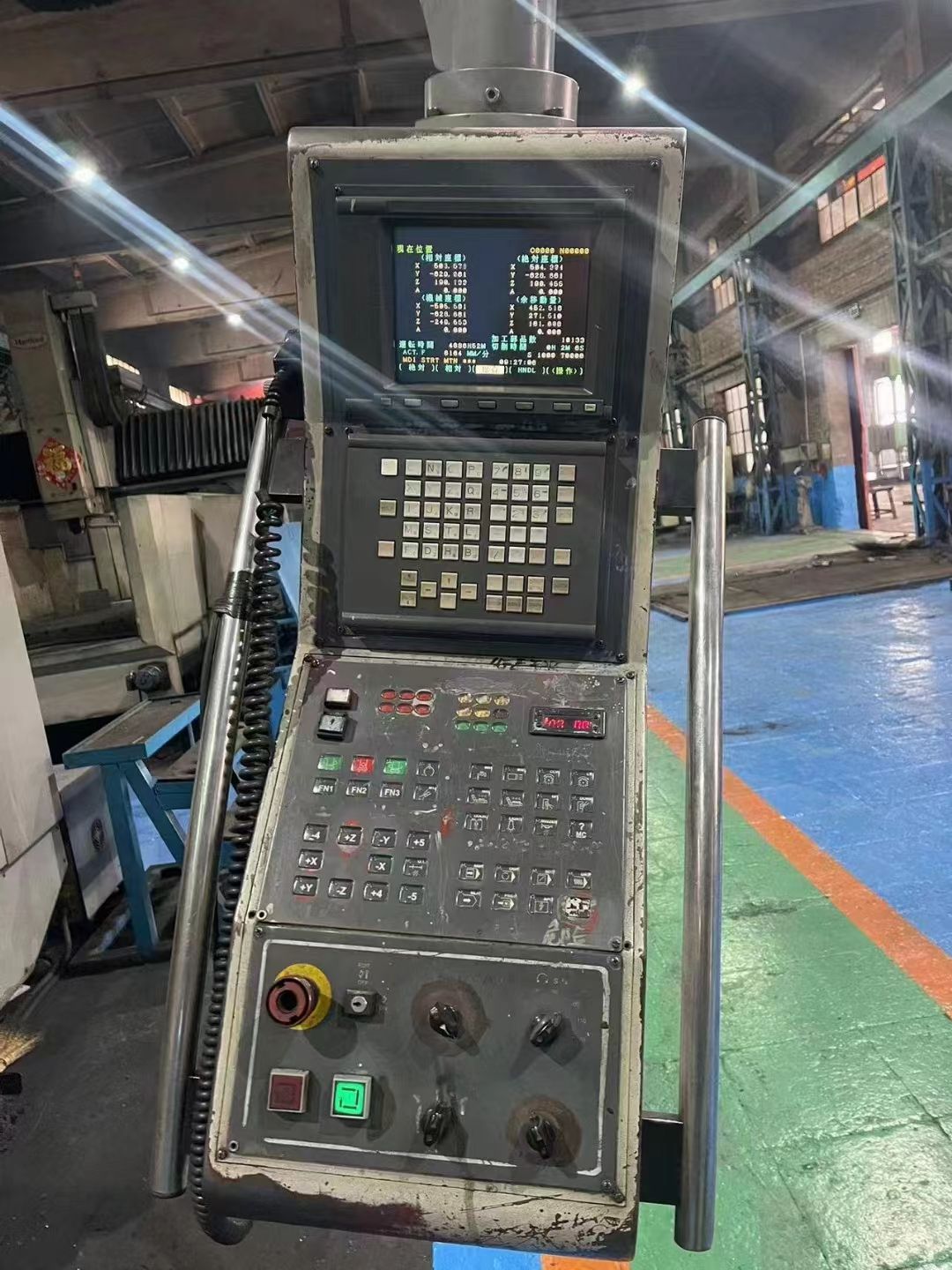 转让二手协鸿CNC-2150龙门加工中心主轴转速6000