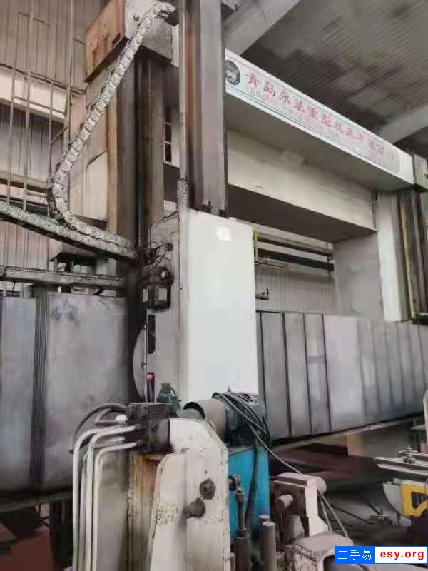 出售二手青岛永基DVT5米立式车床二手立车二手车床