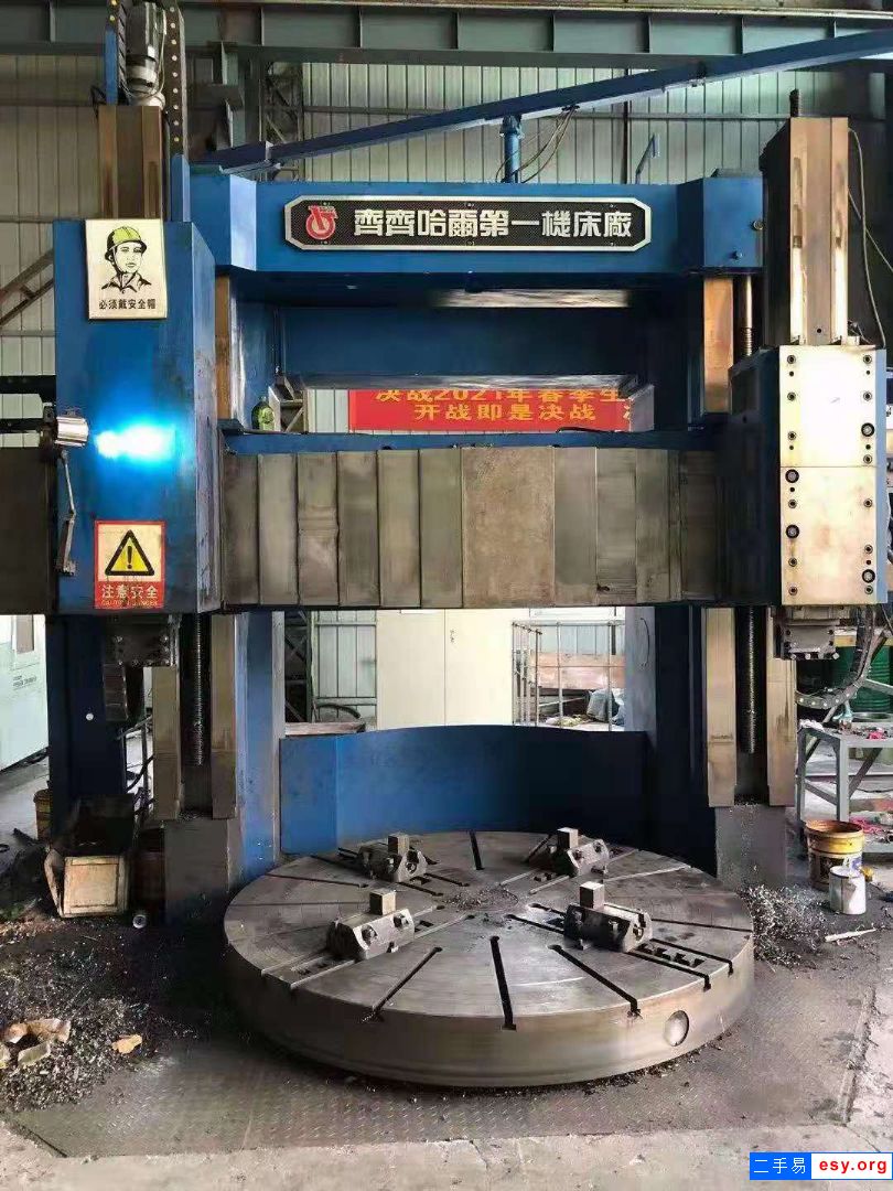 转让二手齐齐哈尔CK5225x16-20数控立式车床二手数控立车二手车