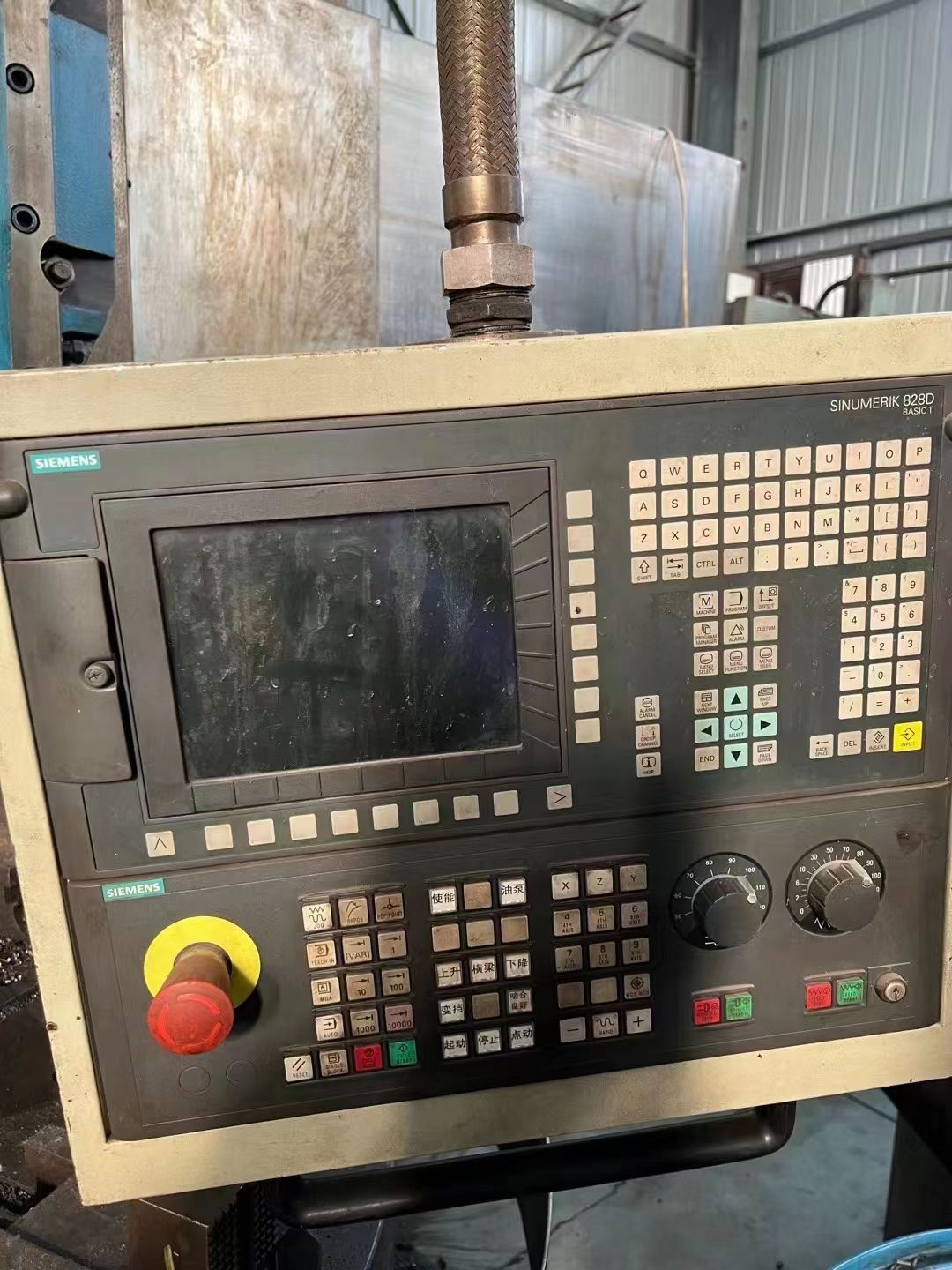 出售齐重CA5116Ex10-5数控立式车床二手1.6米数控立车