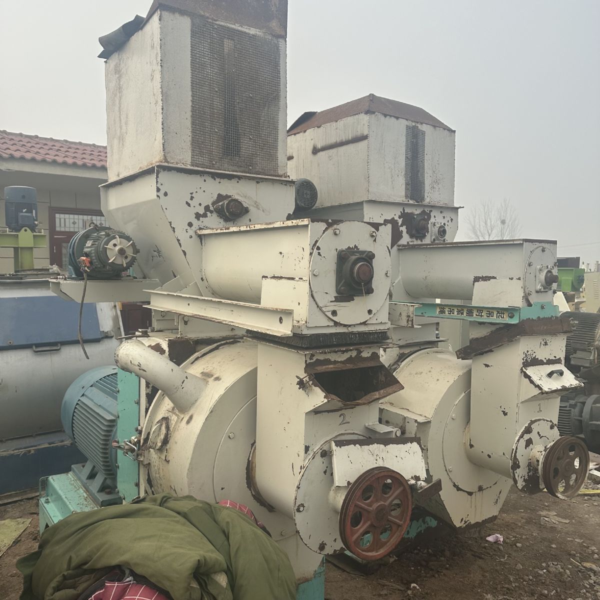 处理560环模颗粒机 二手420卧式环模颗粒机闲置处理