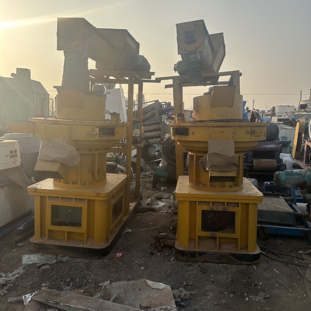 处理560环模颗粒机 二手420卧式环模颗粒机闲置处理