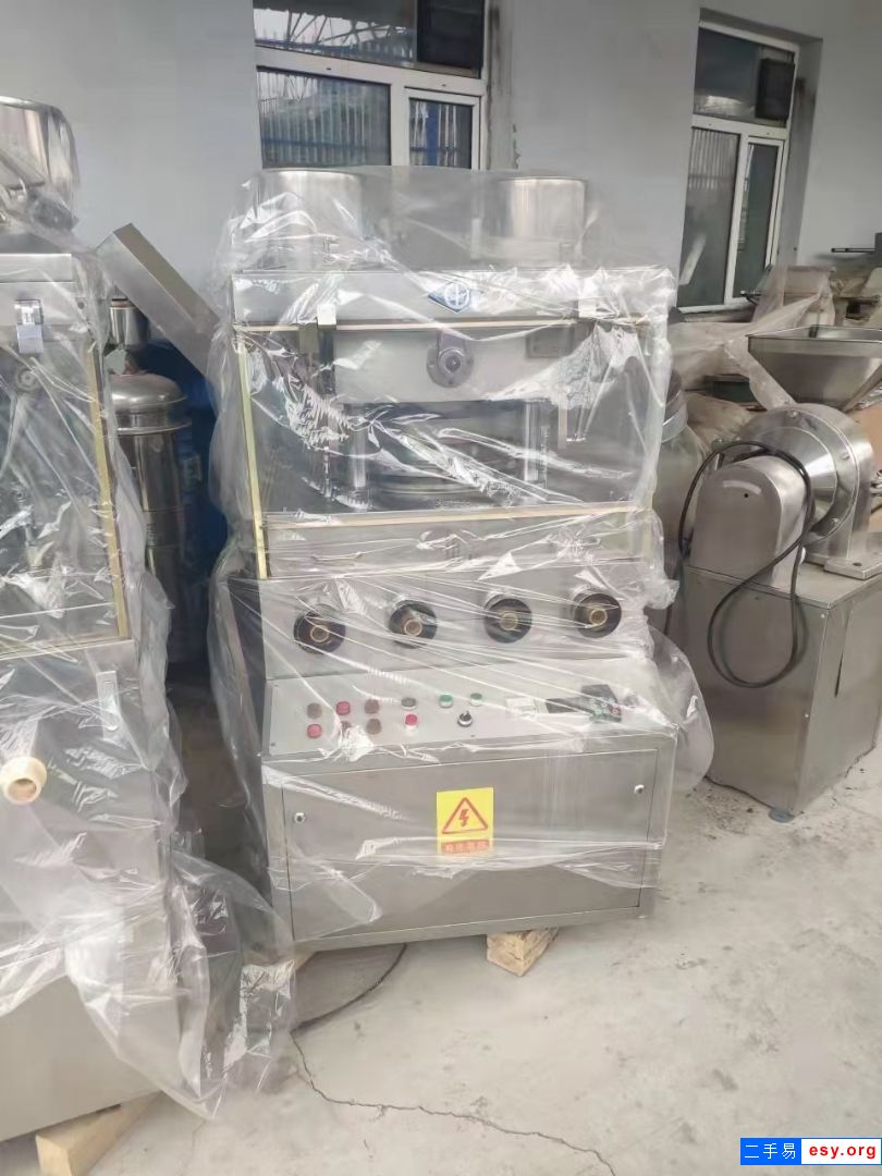 二手9成新压片机价格二手35冲高速旋转压片机哪里有二手压片机出售