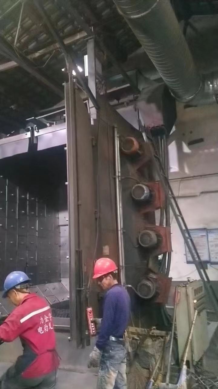 处理抛丸机宽两米七，高三米三，单钩一吨