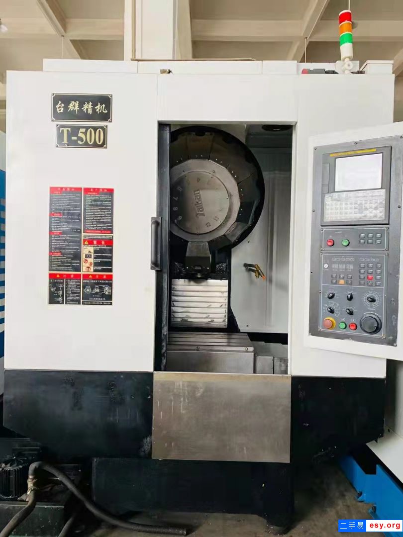 出售一台台群T500钻攻机