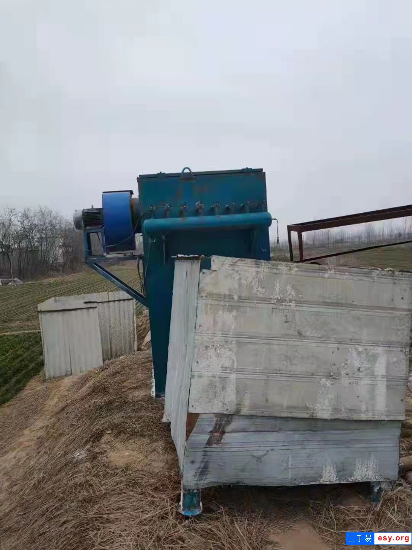 转让9层新二手64袋脉冲布袋除尘7.5千瓦的风机