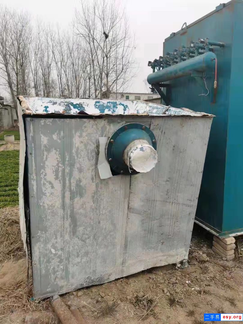 转让9层新二手64袋脉冲布袋除尘7.5千瓦的风机