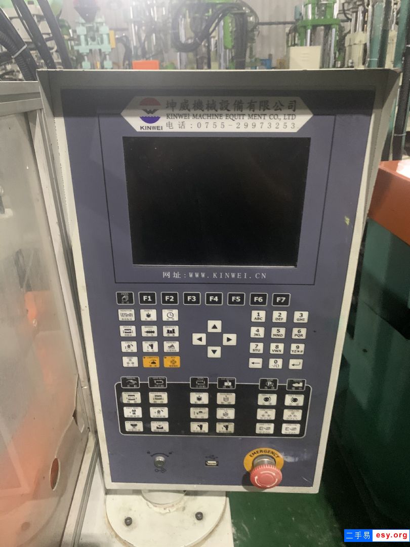 原装坤威25T小圆盘立式机转盘注塑机精密小电子