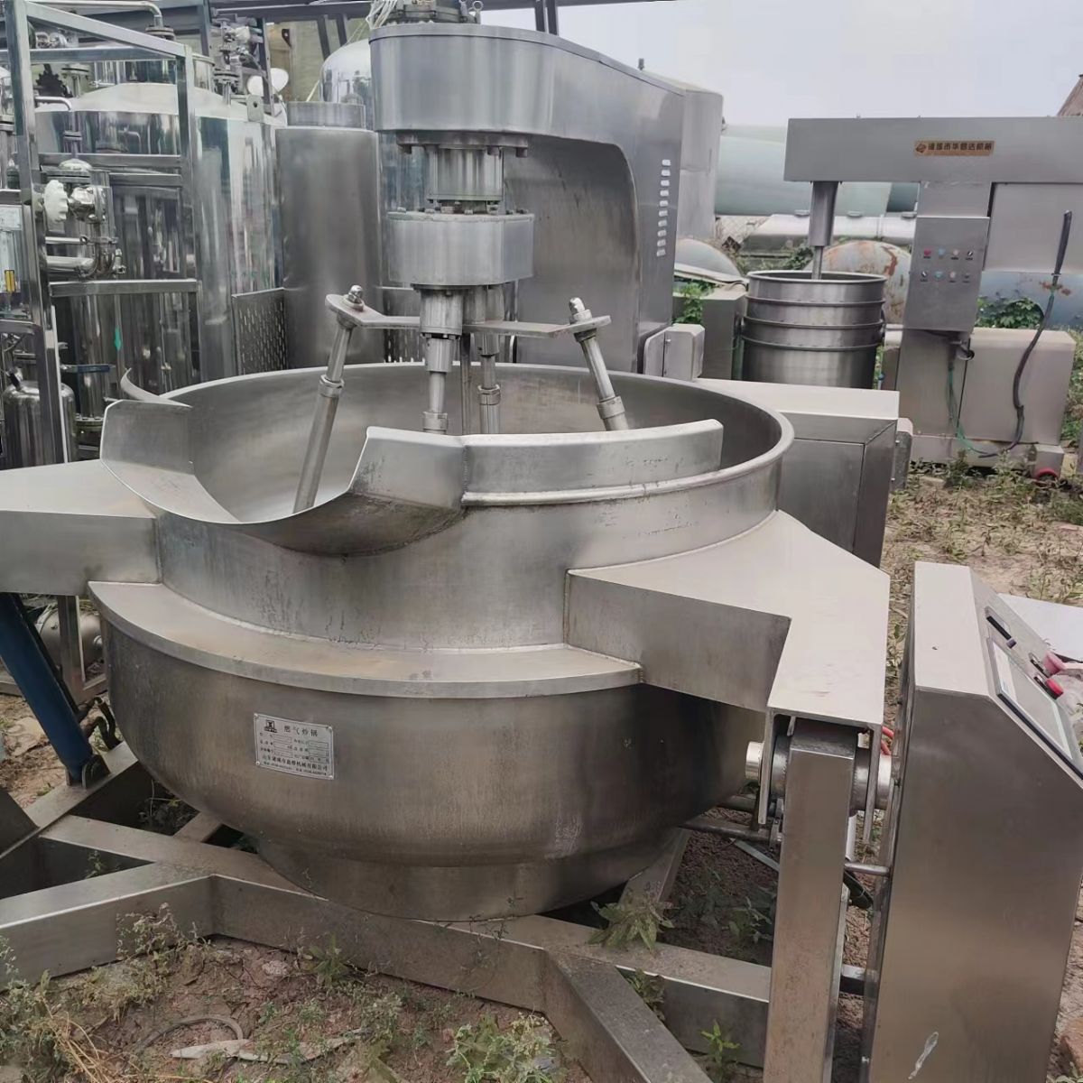 二手全自动行星炒锅 二手夹层锅