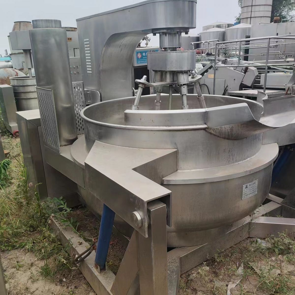 二手全自动行星炒锅 二手夹层锅