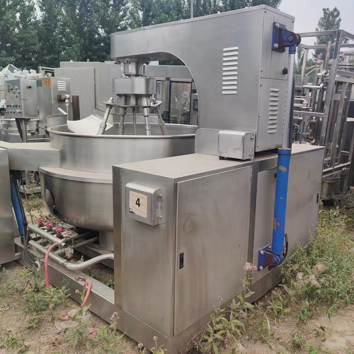 二手全自动行星炒锅 二手夹层锅